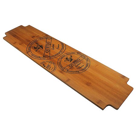 TABUA PARA QUEIJOS EM BAMBU  80CM X 20CM X 1CM