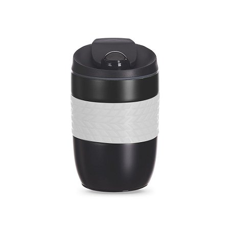 CANECA AÇO INOX PAREDE DUPLA 260ML BRANCA CA8100