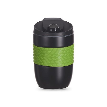 CANECA AÇO INOX PAREDE DUPLA 260ML VERDE CA8100