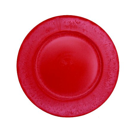 SOUPLATS EM PLASTICO VERMELHO 33CM X 2CM