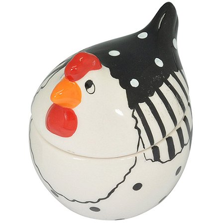 POTE DE GALINHA  DE CERAMICA