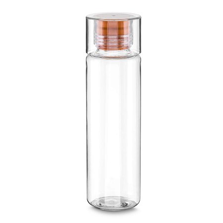 GARRAFA PLASTICA 600ML LARANJA GA4000