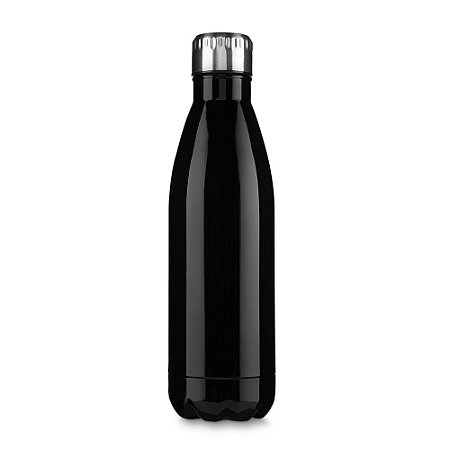 GARRAFA AÇO INOX 750ML PRETA GA4600