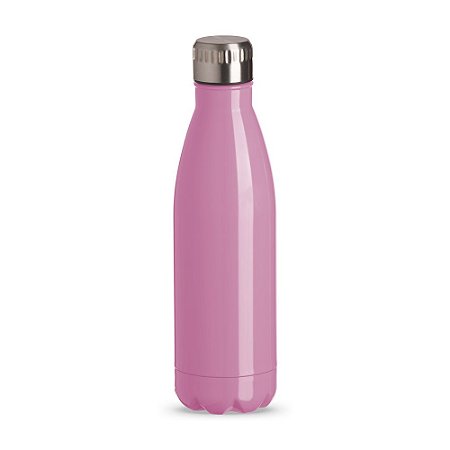 GARRAFA AÇO INOX 750ML ROSA GA4600