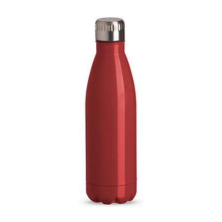 GARRAFA AÇO INOX 750ML VERMELHO GA4600