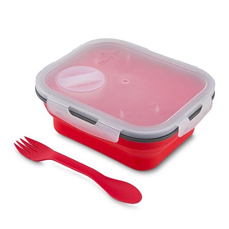 LANCHEIRA PLASTICA VERMELHA LC200