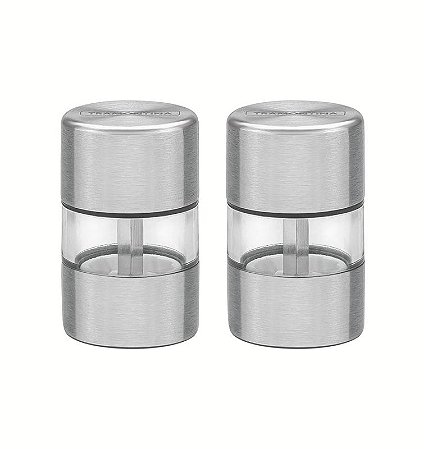 CJ.MINI MOEDORES ACO INOX/ACRILICO.