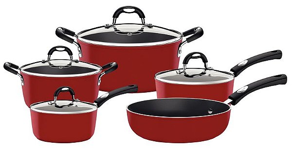 JOGO PANELA ALUM 5PC MONACO IND VER