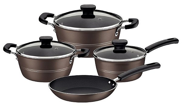 JOGO PANELAS ALUM 4PC SICILIA AVL