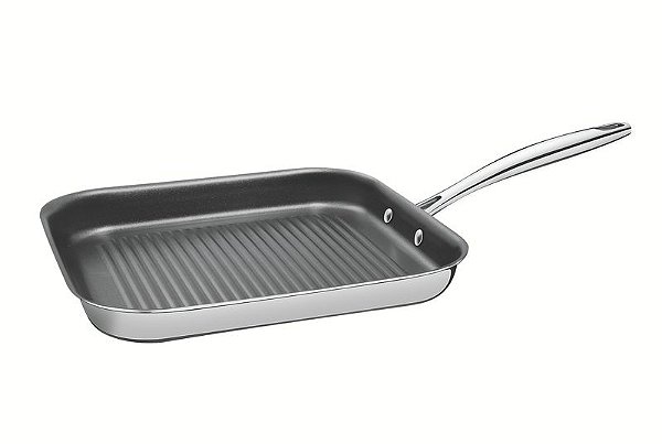 BISTEQUEIRA ACO INOX 28CM GRANO ANT