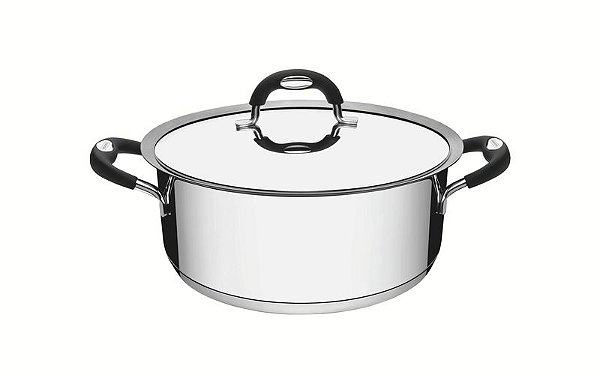 CACAROLA ACO INOX C/ALCAS DUO SIL.