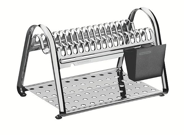 ESCORREDOR DE LOUCA ACO INOX CICLO