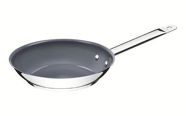 FRIGIDEIRA ACO INOX C/CERAM.GRAFITE