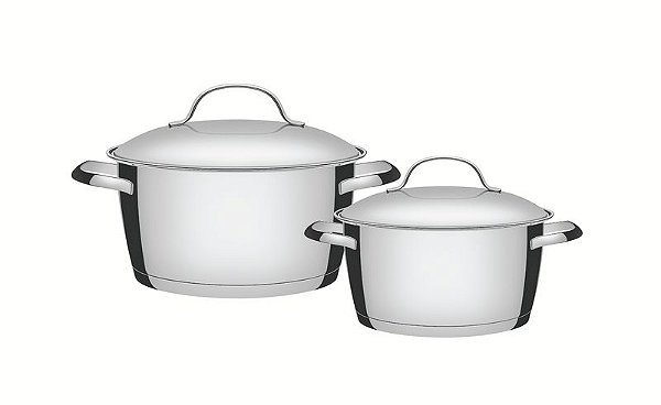 JG.PANELAS ACO INOX 2 PCS ALLEGRA