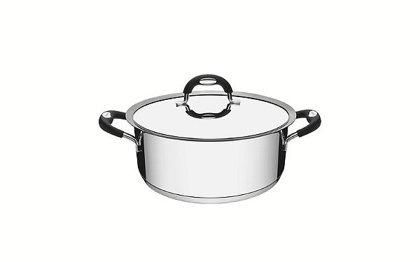 CACAROLA ACO INOX C/ALCAS DUO SIL.