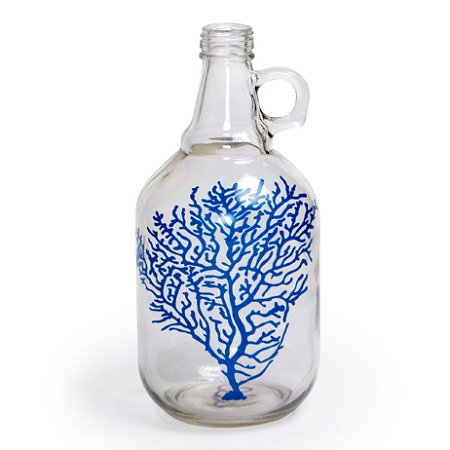 ORNAMENTO DECORATIVO - MODELO GARRAFA CORAL