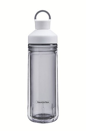GARRAFA TRITAN/PP 0,6L CINZA EXATA