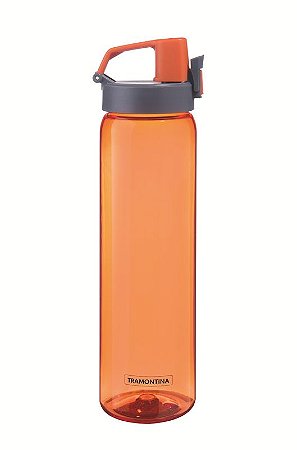 GARRAFA TRITAN 0,9L LARANJA EXATA