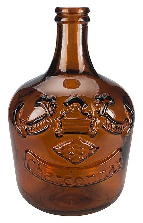 GARRAFA CHARDONNAY DE VIDRO 4L 30CM RUBI