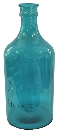 GARRAFA DE VIDRO 2.980ML AZUL
