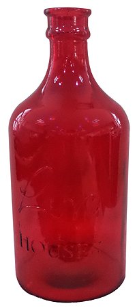 GARRAFA DE VIDRO 2.980ML VERMELHA