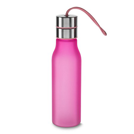 GARRAFA PLASTICA 600ML ROSA GA6025