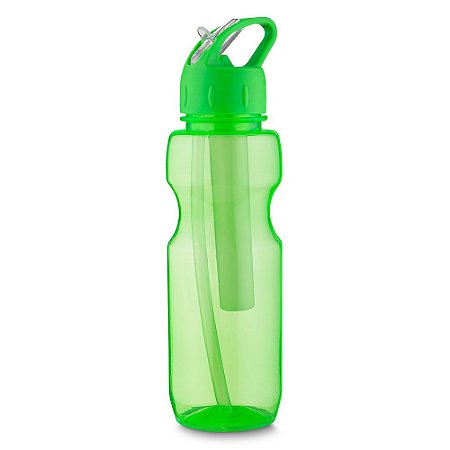 GARRAFA PLASTICA C/ P. GELO 700ML VERDE GA5300