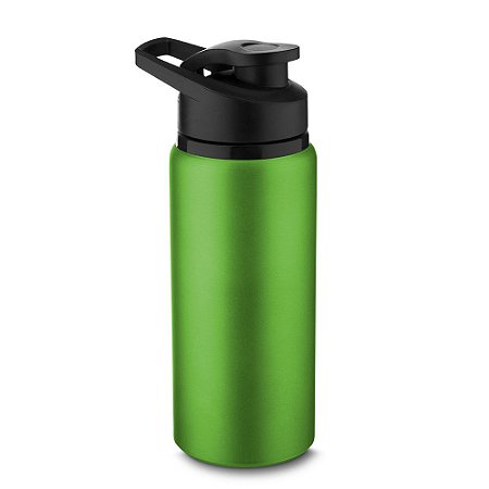 GARRAFA DE ALUMINIO 600ML VERDE GA5100