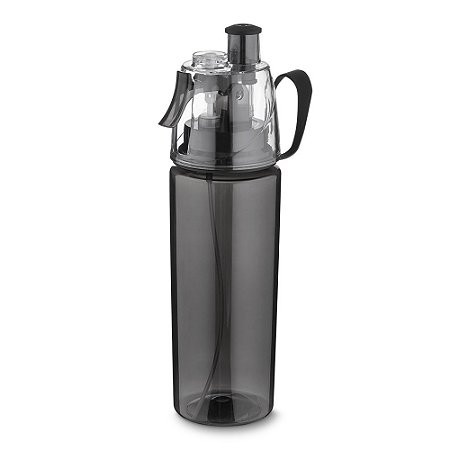 GARRAFA PLASTICA SPRAY 600ML PRETO GA4200