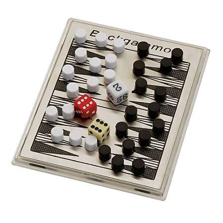 MINI JOGO DE GAMAO MAGNETICO