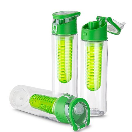GARRAFA PLASTICA 750ML VERDE GA2000