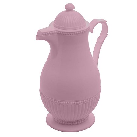 GARRAFA TÉRMICA DE PLÁSTICO VINTAGE ROSA 1l