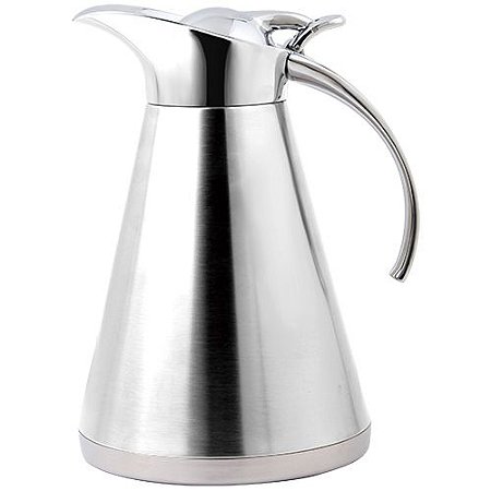 GARRAFA TERMICA ACO INOX PAREDE DUPLA 1L 17X14X22,5CM