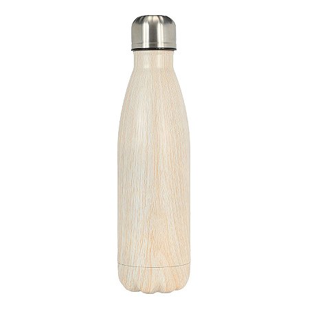 GARRAFA TERMICA PINUS PARA VIAGEM EM ACO INOX 500ML