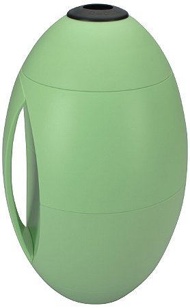COOLER PARA 1 GARRAFA EM ABS VERDE