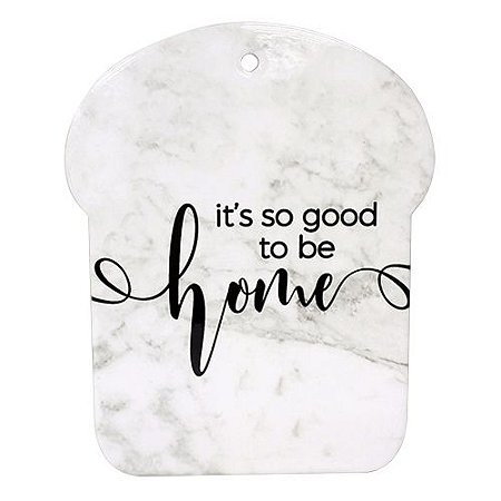 DESCANSO PANELA DECORATIVO HOME CERAMICA 25X20 COR BRANCO
