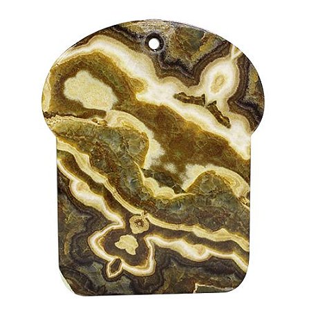 DESCANSO PANELA DECORATIVO CERAMICA L25XP20CM COR MARROM