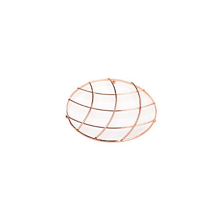 DESCANSO P/PANELA DE FERRO CROMADO ROSÉ 20cm