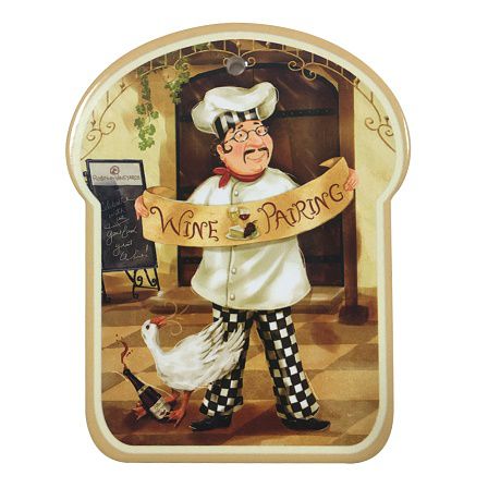 DESCANSO PANELA DECORATIVO CUCINA PAIRING CERAMICA 15X19CM