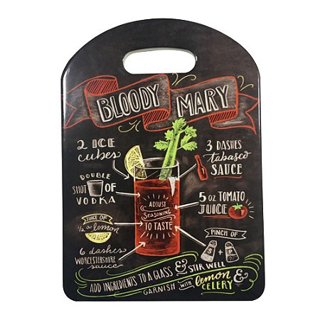DESCANSO PANELA DECORATIVO BLOOD MARY EM CERAMICA L24XP17CM