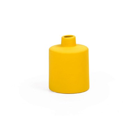 VASO CONICO MEDIO MOSTARDA