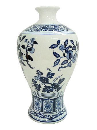 VASO MING EM CERAMICA 35CM