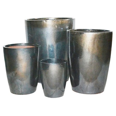 CJ DE VASOS VIETNAMITA GRAFITE - 04 PCS