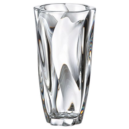 VASO BARLEY EM CRISTAL ECOLOGICO D13XA25,5CM TRANSPARENTE