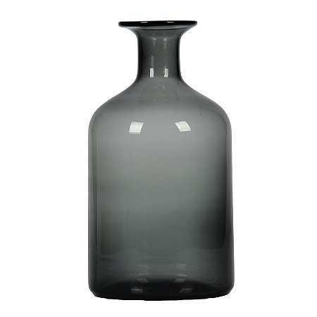 VASO DE VIDRO 33.3CM CINZA MARESIAS