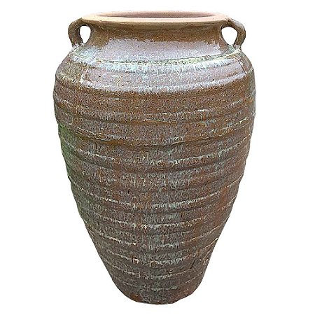 VASO VIETNAMITA PARA AREA EXTERNA E INTERNA DE CERAMICA