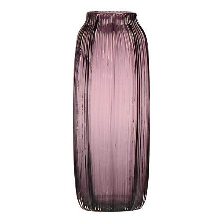 VASO DE VIDRO 31CM LILAS UBATUBA