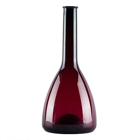 VASO DE VIDRO VERMELHO 32CM X 140CM