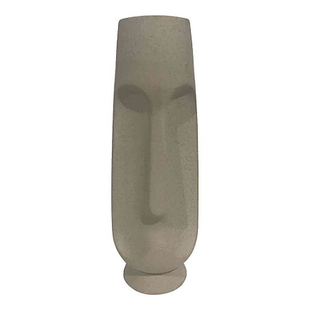 VASO DE CERAMICA OFF WHITE