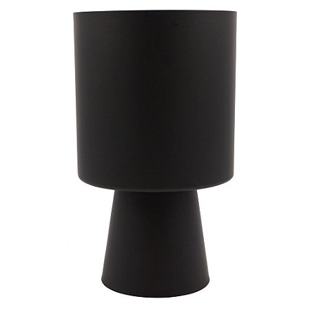 VASO DE METAL PRETO